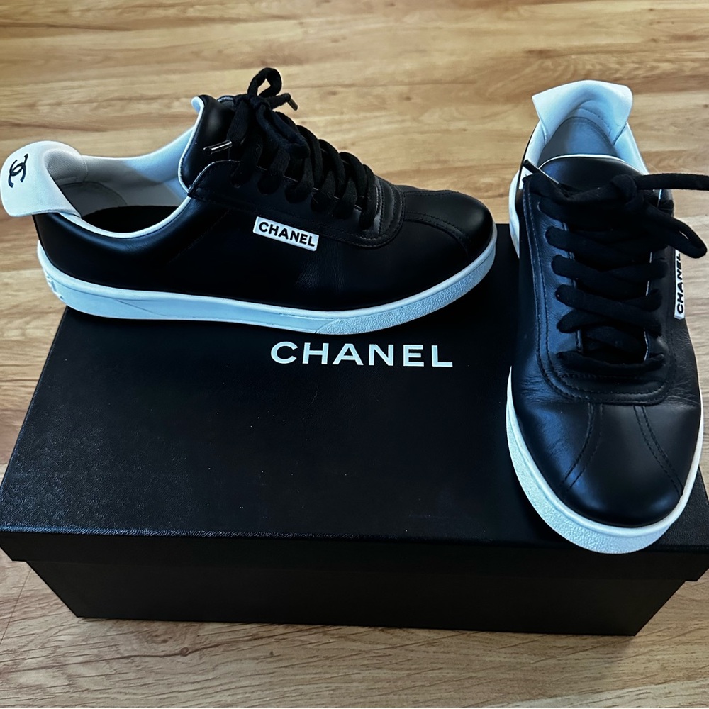 Authentic CHANEL Women’s Sneakers - Preowned